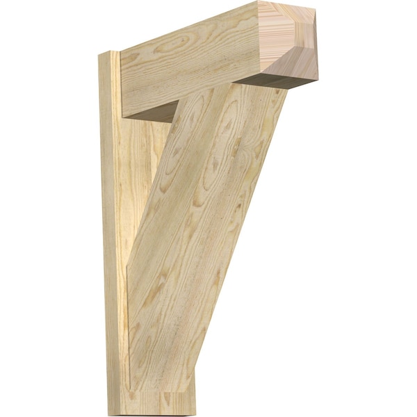 Ekena Millwork Traditional Rough Sawn Craftsman Outlooker, Douglas Fir, 8"W x 24"D x 32"H OUT08X24X32TRA04RDF - main